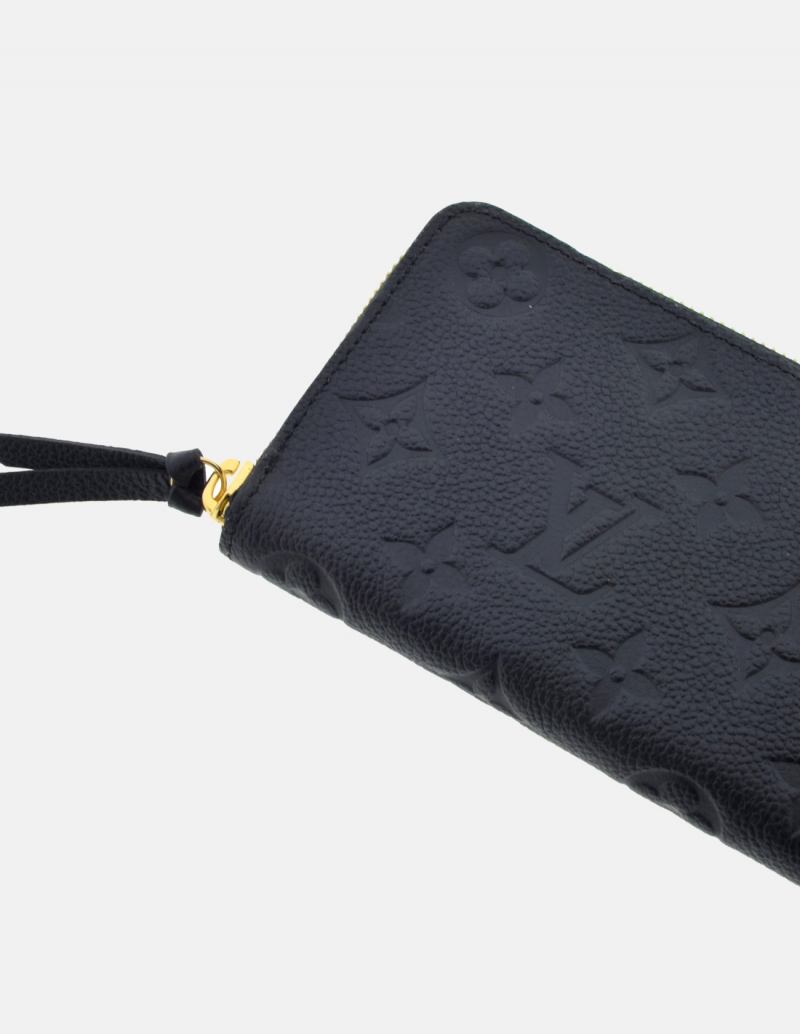 Newest addition - clemence wallet in black empreinte leather! 🖤 : r/ Louisvuitton