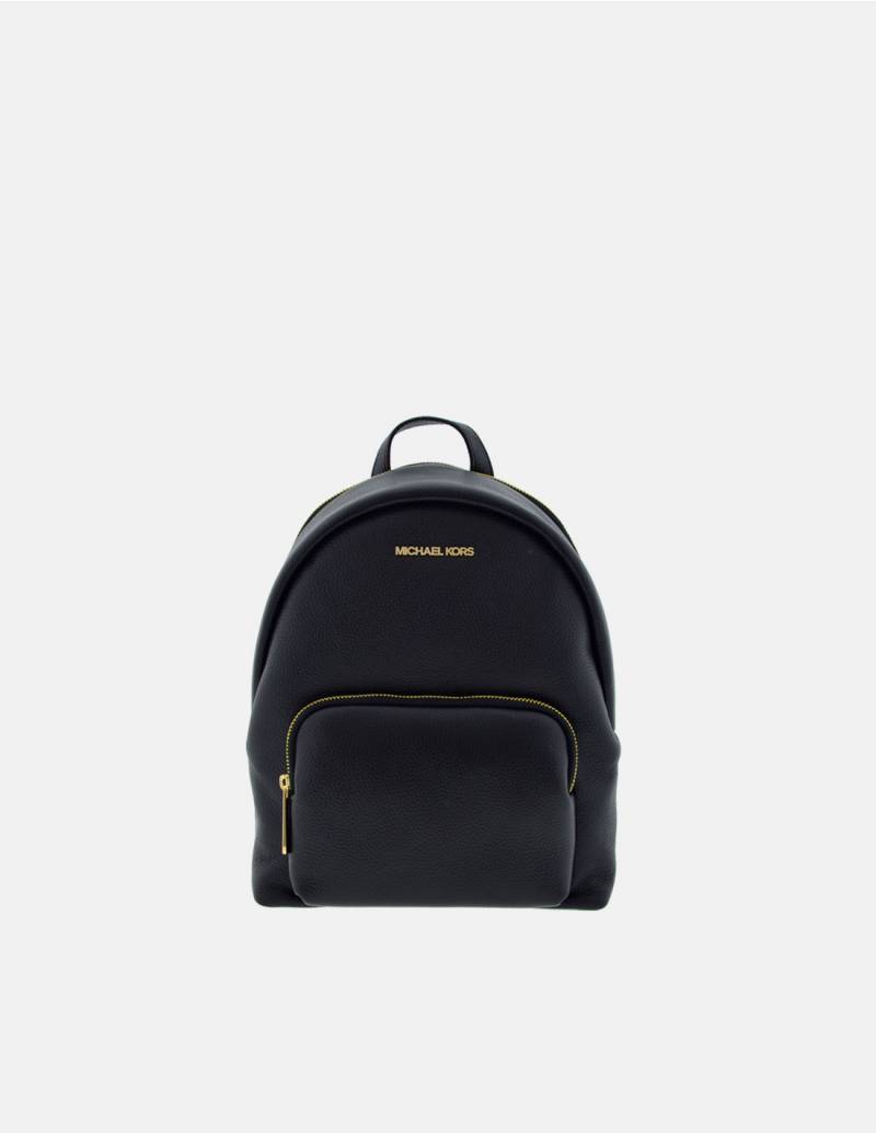 Michael Kors Black Leather Backpack | EB