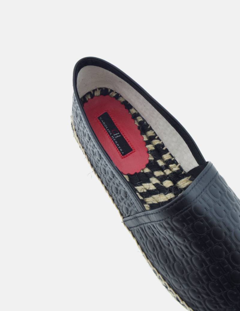Leather espadrilles Hermès Black size 40 EU in Leather - 33874762