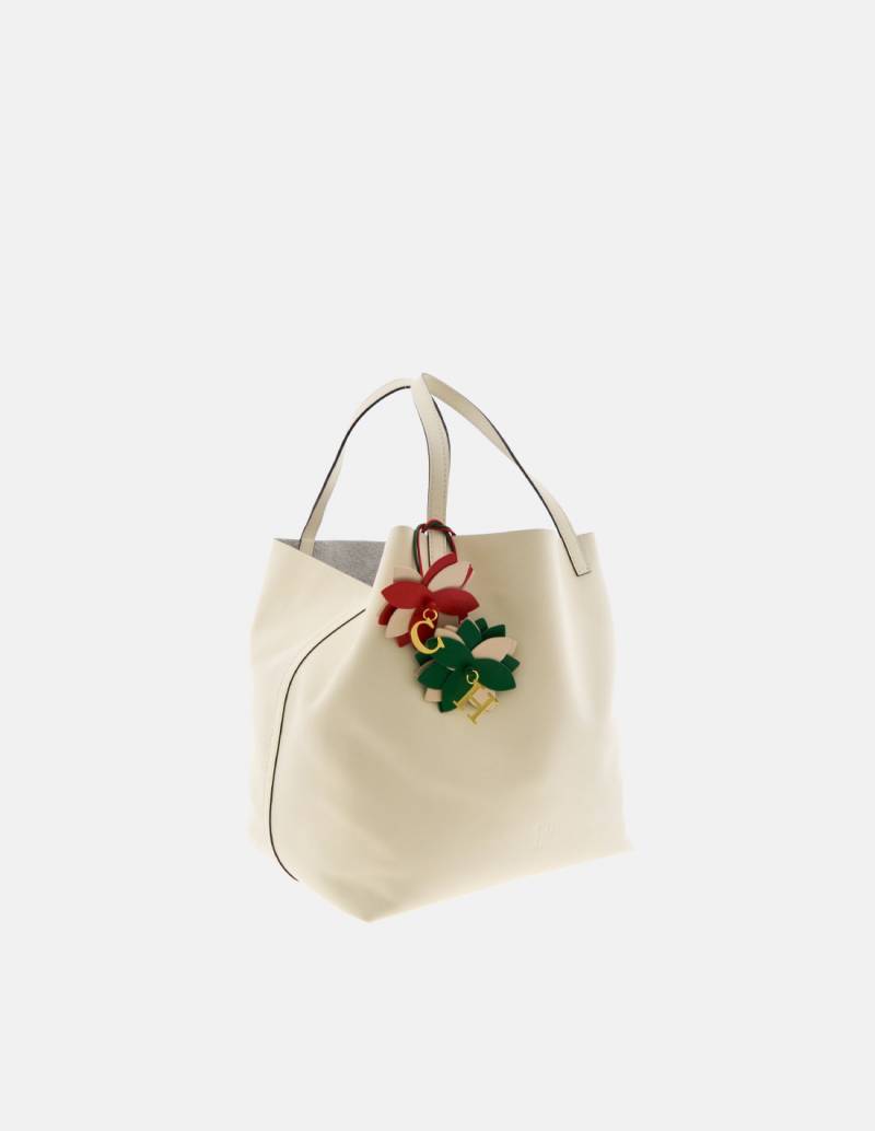 Carolina Herrera Matryoshka L White bag with charm