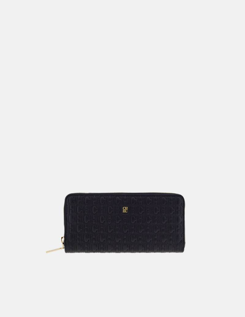 Louis Vuitton Pocket Organizer Monogram Seal Black in Cowhide