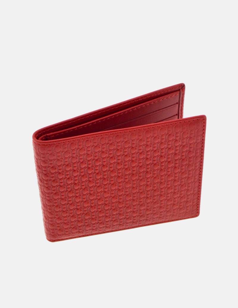 Initials Insignia  American flap wallet mini caracas/red - CH