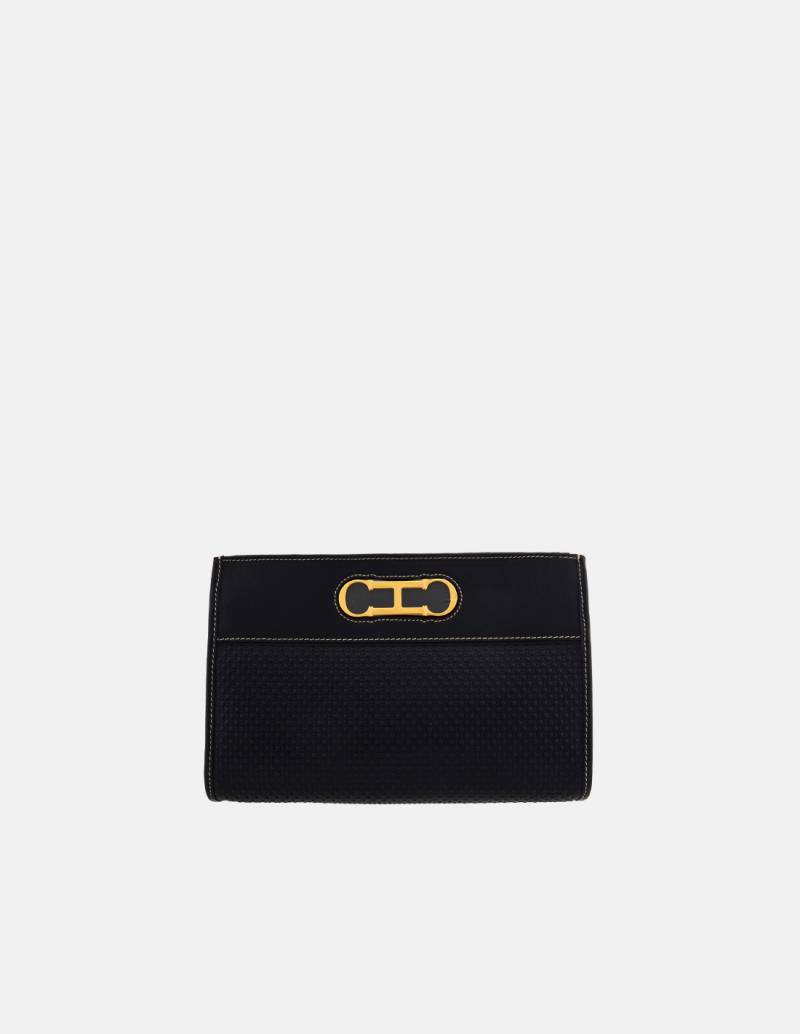 Carolina Herrera Leather Clutch Handbags